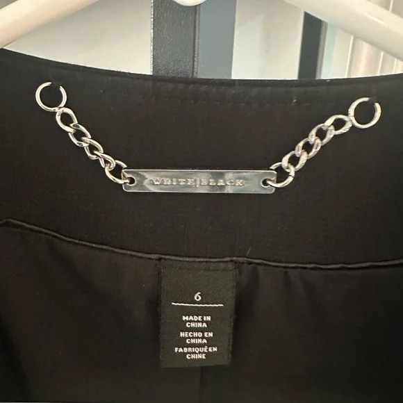 White House Black Market cropped blazer size 6 - Picture 2 of 2